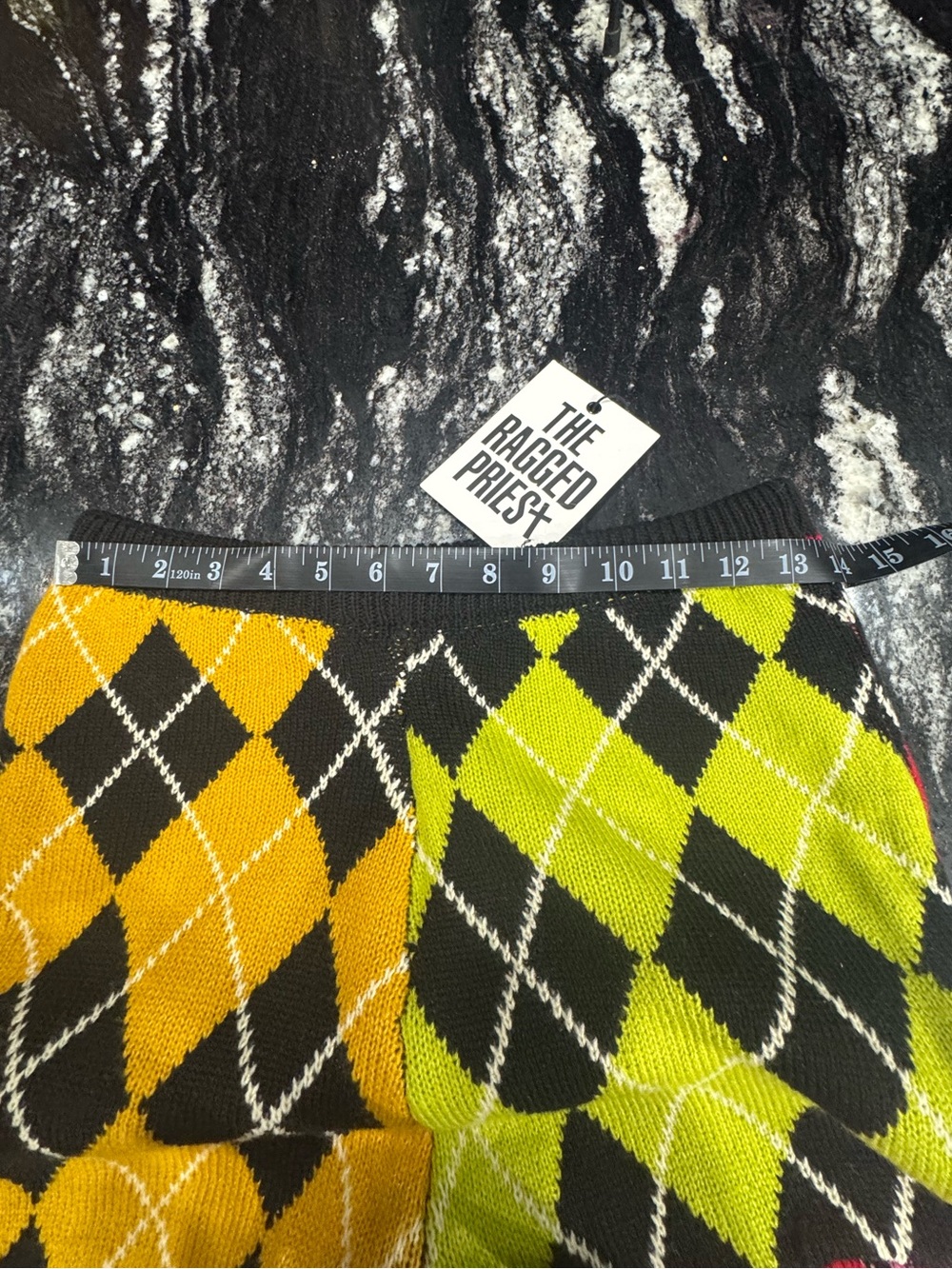The Ragged Priest primary knIt pants are a size S but the fit is more like XXS. - Picture 6 of 11